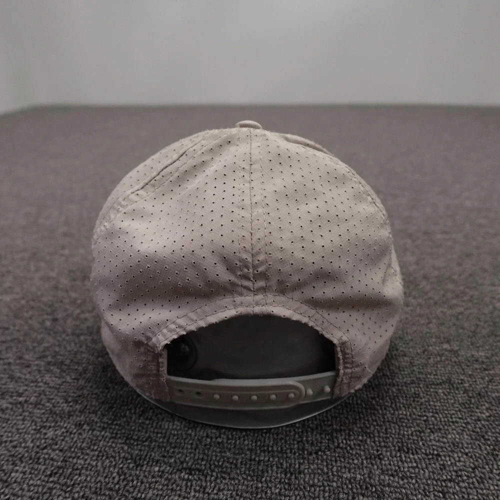 Lemons & Lace Boutique Hat Cap Snap Back Womens Adjustable Beige FTC Embroidered
